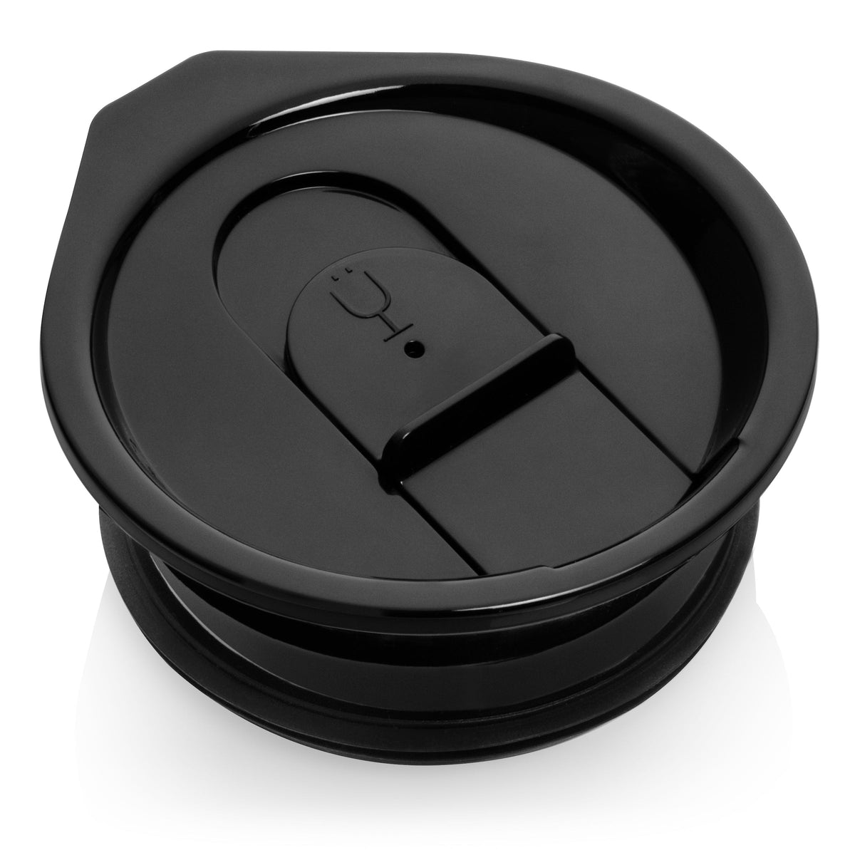 Hopsulator Slim Tumbler Lids (Clear, Black and Purple) - Active Replacement