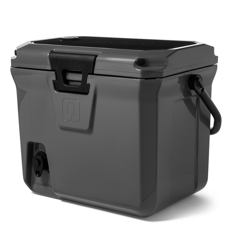 Br Tank 20-Quart Easy-Carry Cooler | Charcoal - Practical Storage