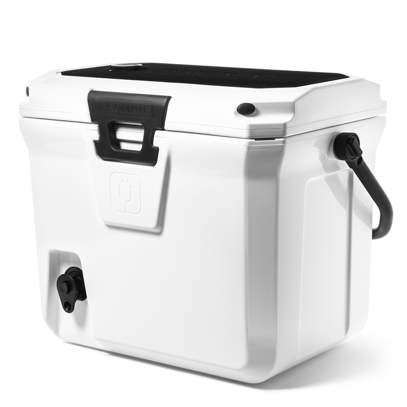 Br Tank 20-Quart Easy-Carry Cooler | Ice White - Picnic Haul