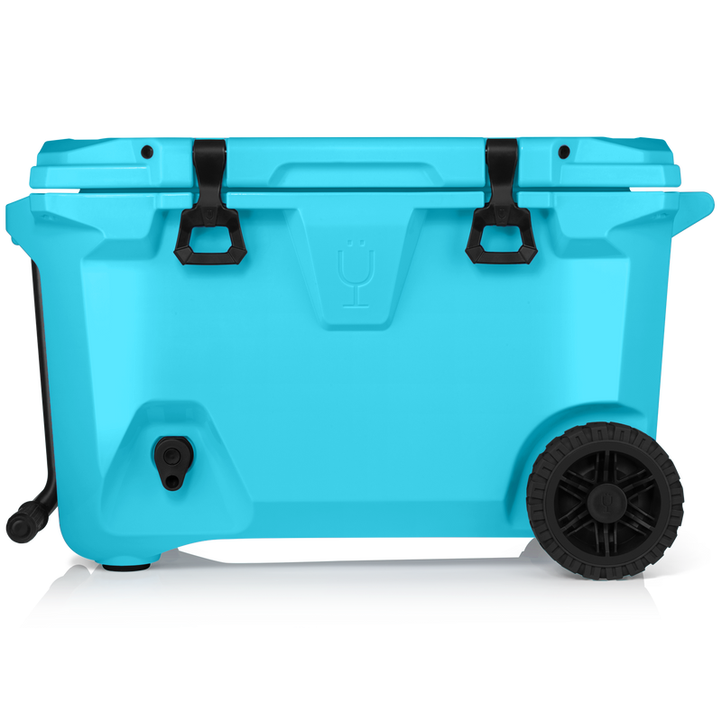 Br Tank 55-Quart Rolling Cooler | Electric Blue - Favorite Day-Trip