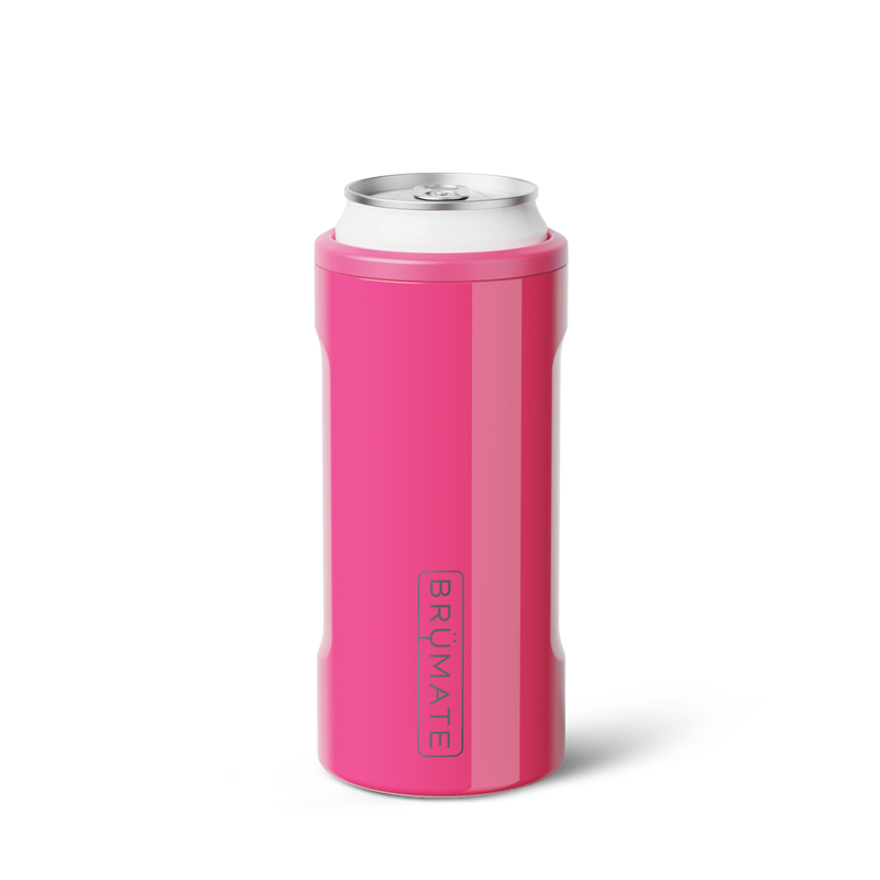 Hopsulator Slim | Neon Pink | 12oz Slim Cans - Picnic Beach