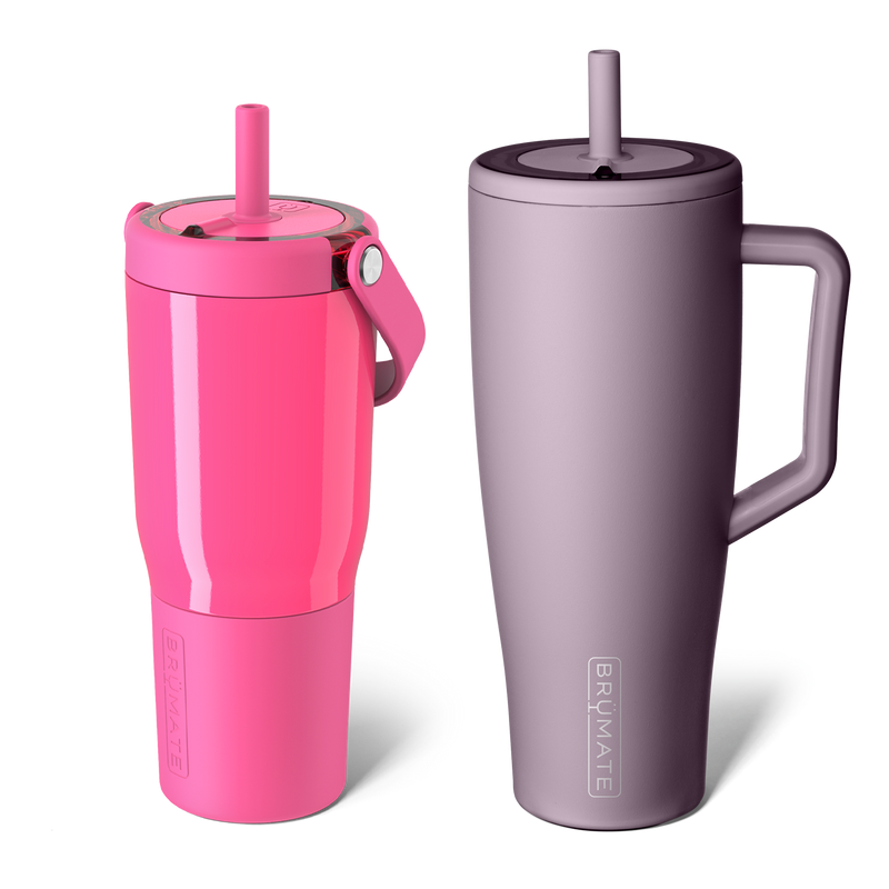 Resa 25oz + Era 40oz Bundle | Neon Pink & Lilac Dusk - Casual First-Sip