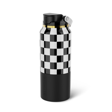 Rise 35oz | Black & White Checker - Fresh Tumbler