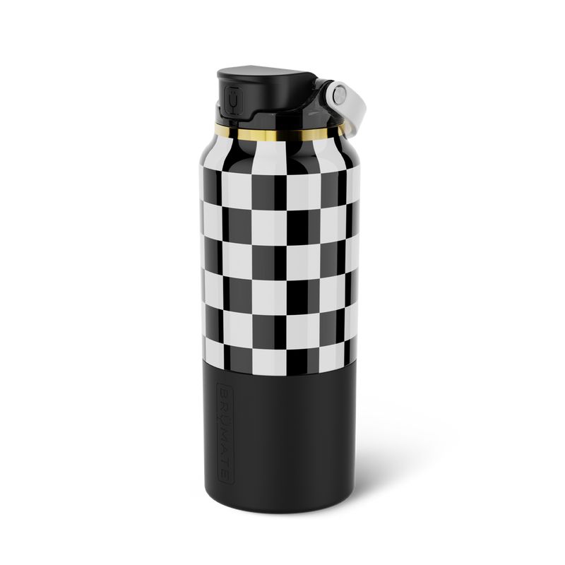 Rise 35oz | Black & White Checker - Fresh Tumbler