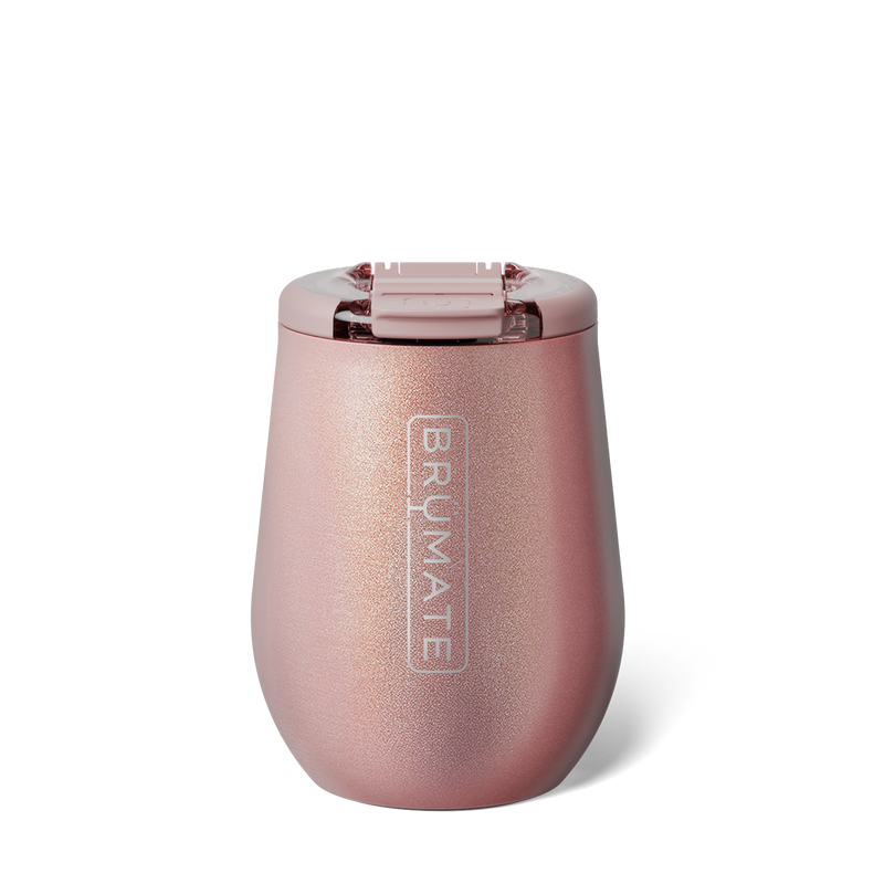 Uncork'd | Glitter Rose Gold | 14oz - Daily Drinkware