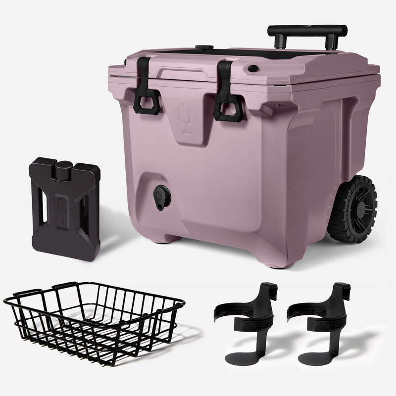 Br Tank 35-Quart Ultimate Day Trip Cooler Bundle | Lilac Dusk - Handy Ready-Set