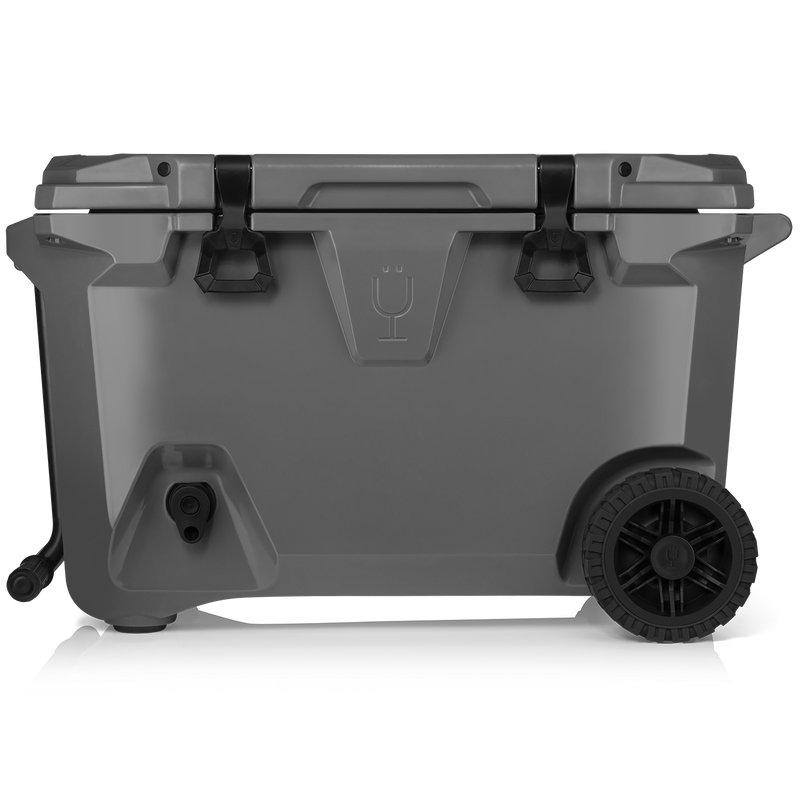 Br Tank 55-Quart Rolling Cooler | Charcoal - Comfort Travel