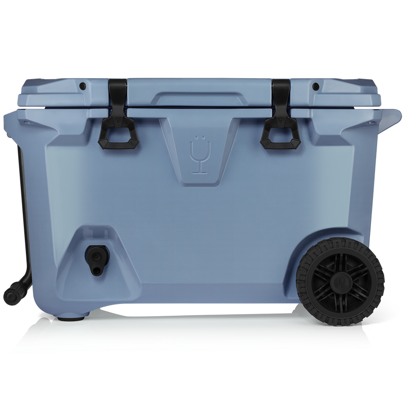 Br Tank 55-Quart Rolling Cooler | Denim - Bright Outdoor